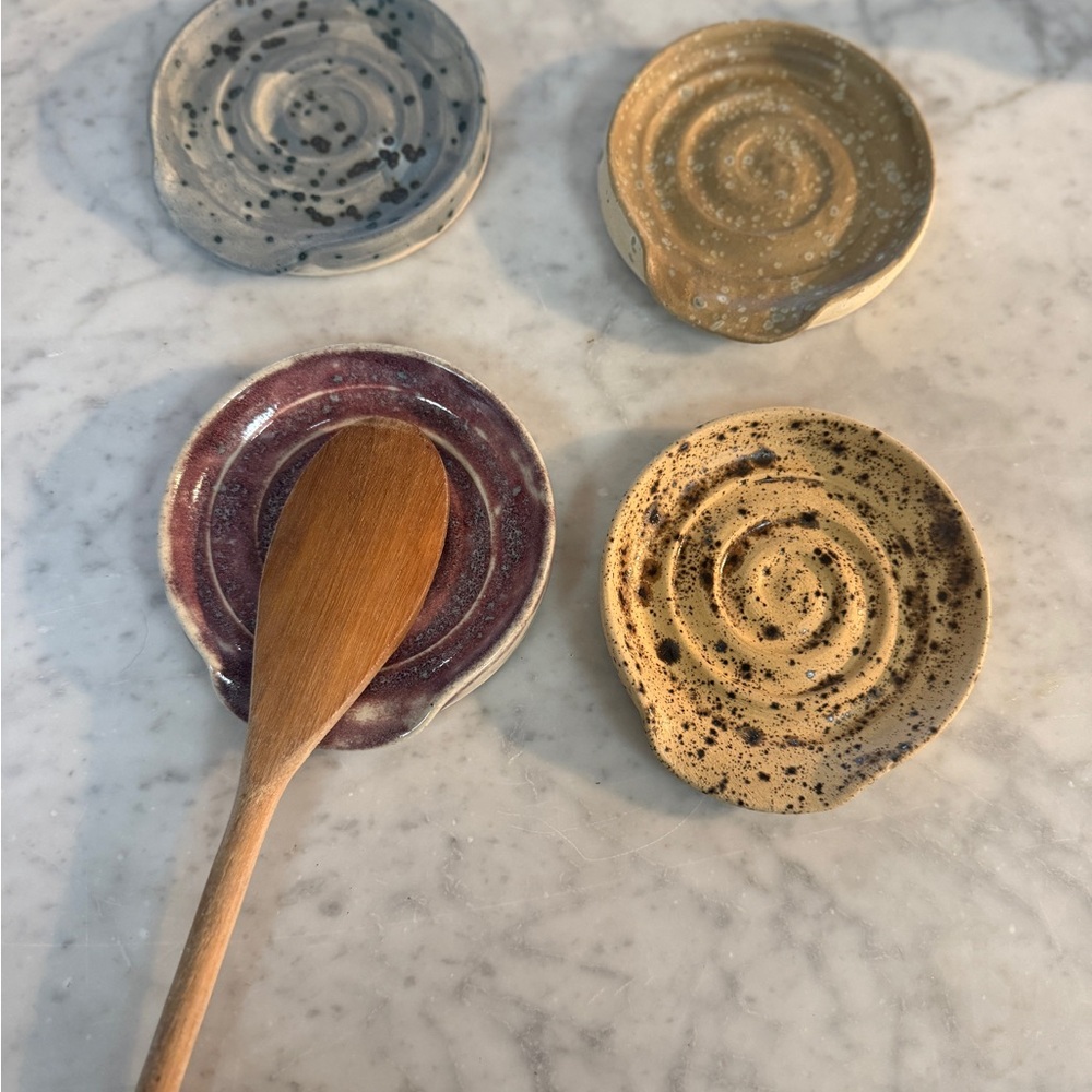 Handcrafted Ceramic Spoon Rests